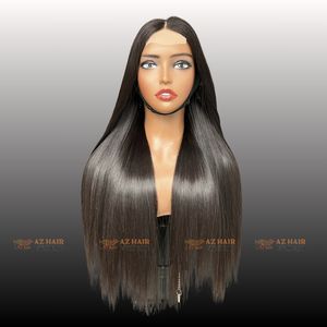 Bone Straight Wig for Women Cuticle Aligned <b>Hair</b> Full Frontal Lace Natural 13X4 HD Vietnamese Human <b>Hair</b> Lace Front Wig Vendor - Product Image 2