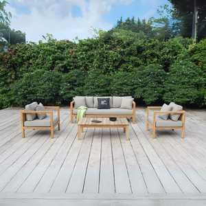 Muebles de Jardín de Primera Calidad Apollo con Asientos Acolchados - Product Image 1