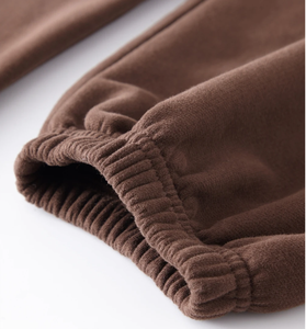 Pantalones Deportivos Personalizados al por Mayor con Logotipo Impreso, Corte Holgado, Pierna Ancha, Color Sólido, 100% Algodón, Cintura Media, Diseño Unisex - Product Image 2