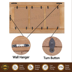 Best Market Price Home Decorative Wall Mount <b>White</b> Wash Finished Color Hand Carved Mango Wood 100% Natural MDF Photo <b>Frames</b> - Product Image 4