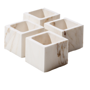 Porte-bougie en marbre onyx naturel fait main, moderne et luxueux, taille personnalisée, décoration d'intérieur, Noël, certifié ISO, poli - Product Image 4