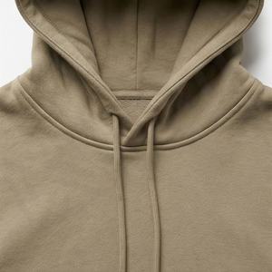 Sweat à capuche basique pour homme en tissu mélangé coton, broderie, logo imprimé, support OEM ODM, vente en gros, chaud pour l'hiver - Product Image 4