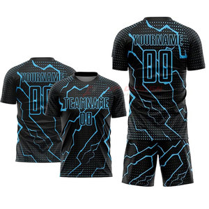 Comfortable Breathable Sports Wear Quick Dry Sublimation Soccer Uniform Professional Customizable Adult Design International - Product Image 6