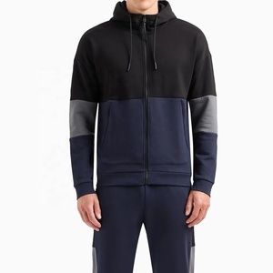 Conjunto Deportivo de Invierno para Hombre con Logotipo Personalizado, Venta al Por Mayor, Marca Privada, 100% Algodón, Felpa, Sudadera con Capucha, Pantalones Deportivos, 2 Piezas - Product Image 2