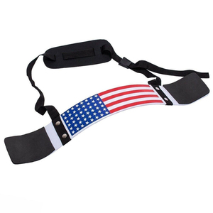 Soporte de hombro ajustable de neopreno, correas de compresión transpirables, ajuste universal, alivio del dolor, cinturón de soporte para el cuello para el gimnasio - Product Image 4