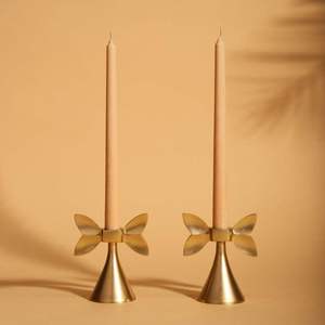 Brass <b>Candlestick</b> Holder Vintage Metal Candle Stand for Home Decor Dining Table Wedding Centerpiece - Product Image 2