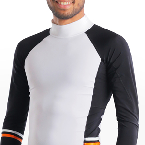 ออกแบบเสื้อแรชการ์ดแขนยาวแบบกำหนดเองสำหรับผู้ชาย พร้อมคุณสมบัติป้องกันรังสียูวี UPF50 และแห้งเร็ว - Product Image 3