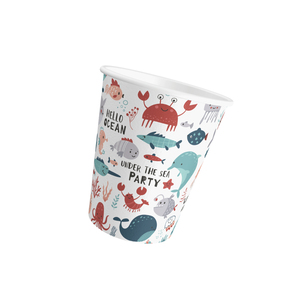 Gobelet en papier de qualité alimentaire à mur unique imprimé personnalisé de 12oz avec doublure en PE pour boissons chaudes - Product Image 6