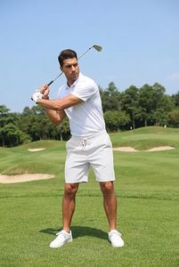 Shorts chino premium pour hommes, vêtements décontractés d'été, shorts chino extensibles pour hommes, shorts décontractés élégants, logo personnalisé, shorts de golf pour hommes - Product Image 5