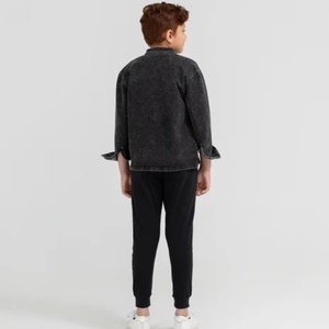 Camisas de mezclilla a cuadros de alta calidad para hombre, informales, de tela de algodón con spandex, manga larga, todas las tallas, al por mayor. - Product Image 2