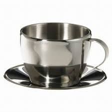 Taza de Café de Doble Pared de Acero Inoxidable de Lujo KRAFT WORLD CPI-48, Silueta Moderna, Aislada y Resistente al Calor, para Cualquier Espacio de Trabajo - Product Image 3