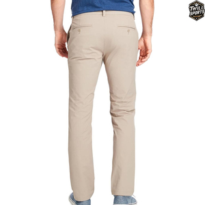 Pantalon chino pour homme personnalisé, léger, décontracté, coupe slim, extensible, en coton kaki, séchage rapide, pantalon de bureau, pantalon de travail - Product Image 2