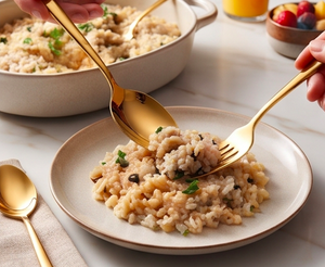 Elegant <b>Gold</b> Flatware Set With High <b>Mirror</b> Polish Dishwasher Safe Metal Cutlery For Wedding <b>Table</b> Settings - Product Image 4