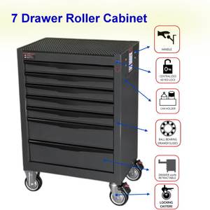 Gabinete Rodante de 7 Cajones con Ruedas y Bloqueo OEM - Product Image 3