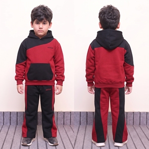 Conjuntos de Ropa Deportiva Casual con Capucha de Forro Polar para Bebés, 100% Algodón de Alta Calidad, Ropa de Invierno Cálida para Niños, Colores y Logotipo Personalizables - Product Image 5