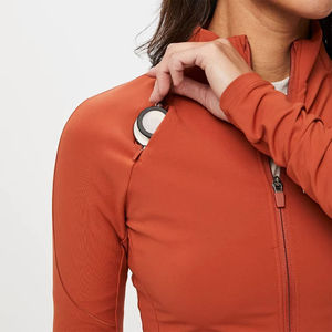 Conjuntos de uniformes de enfermería de manga larga para hombre, tallas grandes, ajustados y a la moda, de Spandex/Poliéster, con detección de agujas, al por mayor - Product Image 4