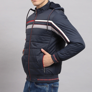 High Quality Windproof Breathable <b>Jacket</b> Custom Outdoor <b>Warm</b> Men Casual Style Zipper Winter Puffer Adult - Product Image 3