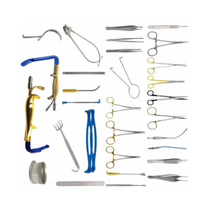 Juego de Instrumentos para Aumento de Senos, Acero Inoxidable, Retractor Quirúrgico de Fibra Óptica, Tijeras Solz, Profesional, Manual, Plástico - Product Image 2