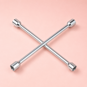 Heavy Duty Cross Wheel <b>Spanner</b> Lug Wrench 4 Way Socket <b>Tool</b> for Car Truck Tire Wheel Nut Removal Repair Garage Workshop <b>Tool</b> Pro - Product Image 1