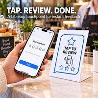 Autocollant NFC carré personnalisé pour le partage sans contact du WiFi dans les hôtels et les bureaux