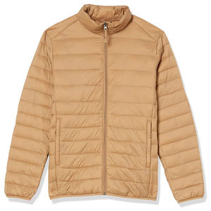 Fully Customized Men's <b>Waterproof</b> Canvas Puffer <b>Jackets</b> Polyester Wadding Filled <b>Winter</b> DDP Shipping - Product Image 1