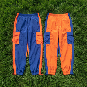 Midweight Breathable Eco-Friendly Windbreaker <b>Jogger</b> Pants <b>Men</b> Waterproof Outdoor Sportswear <b>Nylon</b> Elastic Waist Summer Casual - Product Image 1