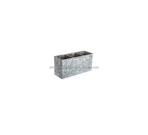 Maceta de METAL galvanizada para decoración de jardín, maceta de METAL, precio al por mayor, nuevo estilo - Product Image 6