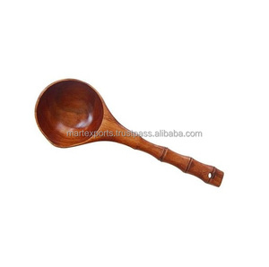 Cuchara de madera artesanal de lujo moderna, utensilio de cocina ecológico Natural hecho a mano para el hogar, cocina, Chef, mesa de comedor, uso en fiestas - Product Image 5