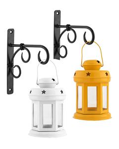 Lanterne suspendue artistique multicolore, idéale pour la décoration moderne des entrées de maisons et de jardins, et pour l'aménagement des espaces commerciaux, provenant d'Inde. - Product Image 1