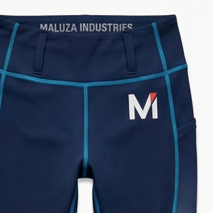 กางเกงเลกกิ้งออกกำลังกายผู้หญิงแบบสั่งทำพิเศษ ยืดหยุ่นสูง แห้งเร็ว กางเกงโยคะ ผ้าสี่ทิศทาง ยืดได้ ผลิตจากโรงงานชุดกีฬา - Product Image 2