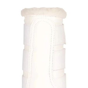 Custom Logo Leather Equestrian Fleece Lined Horse <b>Boots</b> Training Jumping Riding Event High Quality Woof <b>Brushing</b> <b>Boots</b> - Product Image 4