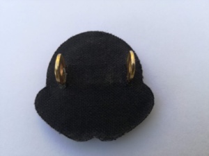 Insignias Bordadas a Mano Uniformes y Ecológicas con Cuello 3D en Tela Melton Negra, Insignias Bordadas Personalizadas con Gancho y Bucle - Product Image 2