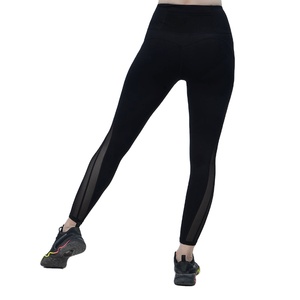 เลกกิ้งเล่นโยคะเอวสูงสำหรับผู้หญิงกางเกงเลกกิ้งผ้าไนลอนสแปนเด็กซ์สำหรับยิมฟิตเนสปรับแต่งโลโก้ได้สำหรับ2025 - Product Image 2