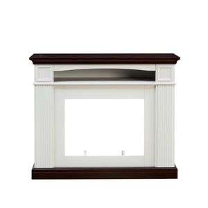 Farmhouse Style Fireplace <b>TV</b> Stand for Living Room Bedroom for Storing CDs <b>Remotes</b> Gaming Devices - Product Image 1