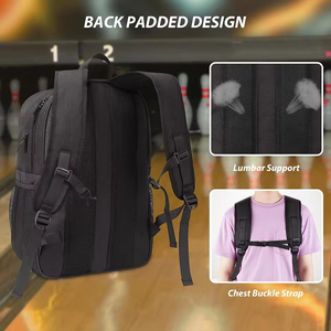 Professional Sports Backpack with Shoe Compartment Water Resistant Gym <b>Bag</b> Large Capacity Athletic <b>Training</b> Rucksack 2026 - Product Image 4