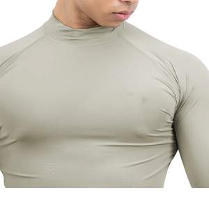 Camiseta Deportiva de Compresión para Hombre, Personalizada, al por Mayor, de Manga Larga, Transpirable, de Secado Rápido, para Gimnasio, Fitness y Entrenamiento - Product Image 4