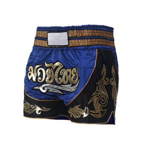 Pantalones Cortos de Muay Thai Personalizados, Fabricante OEM, Pantalones Cortos de Boxeo Tailandés de Satén, Producción al por Mayor, Proveedor Mayorista - Product Image 1