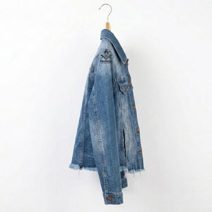 Veste en jean brodée en coton personnalisée Delta Sigma, insignes maçonniques héritages, vêtements grecs Sigma de haute qualité pour sororité - Product Image 2