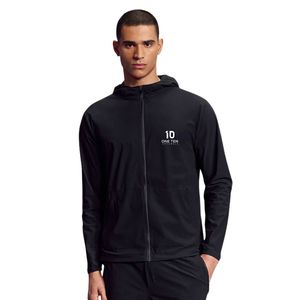 <b>Mens</b> Lightweight Windbreaker <b>Jacket</b> Performance Outdoor Sports Coat Breathable Water Resistant Full Zip <b>Running</b> Apparel - Product Image 1