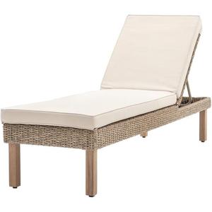 Modern Outdoor Sun <b>Lounger</b> Rope Chaise Daybed for Hotel & Garden Use Patio Poolside Leisure Chair with <b>Cushions</b> - Product Image 6