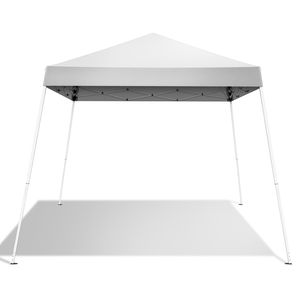 Tenda Portatile 2,4 x 2,4m Bianca per Uso Domestico, Impermeabile, Pieghevole, Design Pop-up - Product Image 3