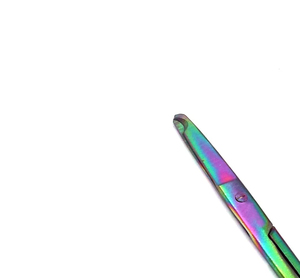 Ciseaux à pointe droite en acier inoxydable, instrument médical chirurgical pour la déshabillage des sutures, les soins et les procédures en salle d'opération - Product Image 5
