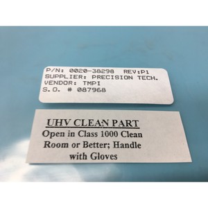 AMAT 0020-38298 Ring, <b>Spacer</b>, 4mm, 154621 - Trusted Global Legacy Semiconductor Equipment and Parts at - Product Image 4