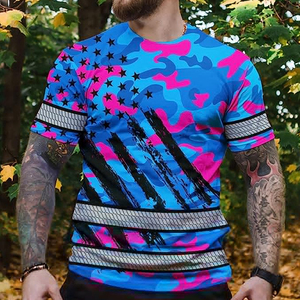 Vêtements de sécurité pour hommes et femmes, vêtements à manches courtes à séchage rapide, t-shirts de sécurité respirants et absorbant l'humidité - Product Image 4