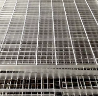 Grille en acier composite galvanisée à chaud, grille de pont en acier au carbone - Grille de passerelle extérieure durable