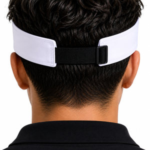 Gorra Visera Deportiva Premium al por Mayor de Secado Rápido para Tenis, Gorra Visera de Golf OEM Personalizada con Absorción de Sudor y Correa Ajustable - Product Image 5