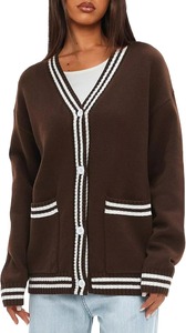 Pull décontracté confortable et douillet pour femme, idéal pour l'hiver, à manches longues, tricoté, grande taille - Product Image 3