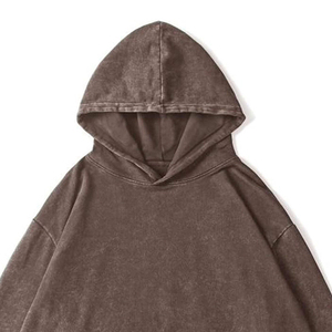 Custom Rhinestone 100% Cotton Luxury Crystal Bling Oversized Streetwear Heavyweight Pullover Hoodie Men's Winter Wholesale - Product Image 6