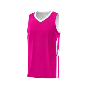 Maillot de basket respirant de haute qualité à séchage rapide 100% polyester imprimé par sublimation avec nom du joueur et nom de l'équipe personnalisés - Product Image 5