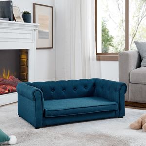 Elegant Modern Stylish D Rectangular Pet Bed Comfortable Elevated <b>Dog</b> <b>Sofa</b> for Medium to Large <b>Dogs</b> Durable <b>Dog</b> Couch - Product Image 1